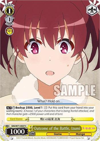 Outcome of the Battle, Izumi [Saekano How to Raise a Boring Girlfriend. flat] - POKÉ JEUX
