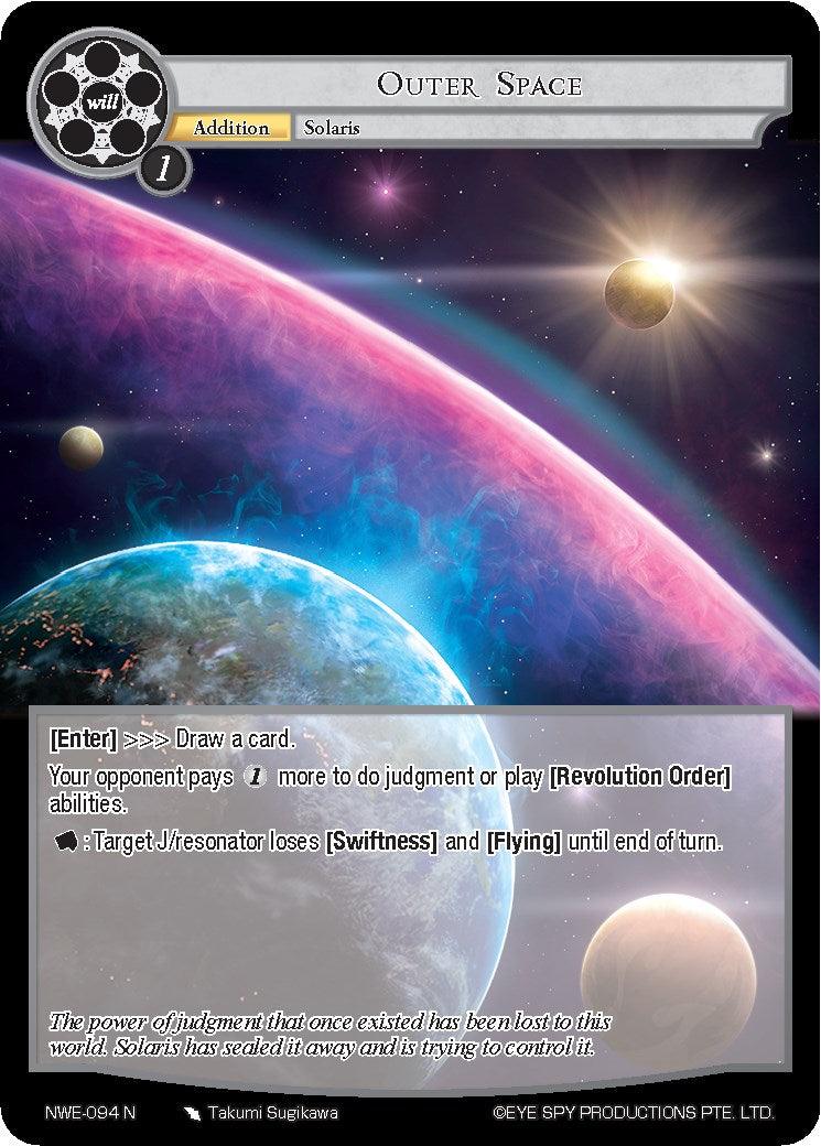 Outer Space (NWE-094 N) [A New World Emerges] - POKÉ JEUX