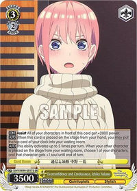Overconfidence and Carelessness, Ichika Nakano (5HY/W90-E017S SR) [The Quintessential Quintuplets 2] - POKÉ JEUX