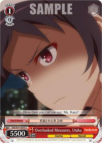 Overlooked Measures, Utaha [Saekano How to Raise a Boring Girlfriend. flat] - POKÉ JEUX