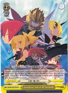 Overthrow! God of All Overlords! (DG/EN-S03-E036 U) [Disgaea] - POKÉ JEUX