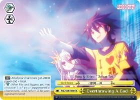 Overthrowing A God (NGL/S58-E019 CR) [No Game No Life] - POKÉ JEUX