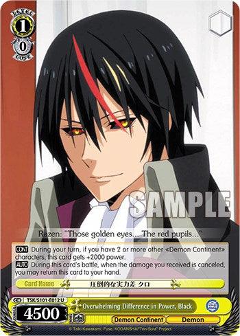 Overwhelming Difference in Power, Black [That Time I Got Reincarnated as a Slime Vol.3] - POKÉ JEUX