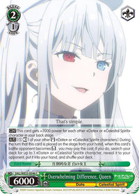 Overwhelming Difference, Queen (DAL/WE33-E046 C) (Parallel Foil) [Date A Bullet] - POKÉ JEUX