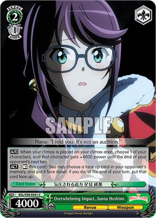 Overwhelming Impact, Junna Hoshimi (RSL/S98-E041 C) [Revue Starlight The Movie] - POKÉ JEUX