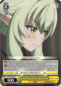 Overwhelming Interest, High Elf Archer (GBS/S63-E013 C) [Goblin Slayer] - POKÉ JEUX