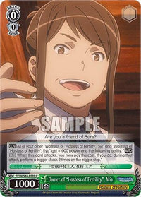 Owner of "Hostess of Fertility", Mia (DDM/S88-E039 C) [Is it Wrong to Try to Pick Up Girls in a Dungeon?] - POKÉ JEUX