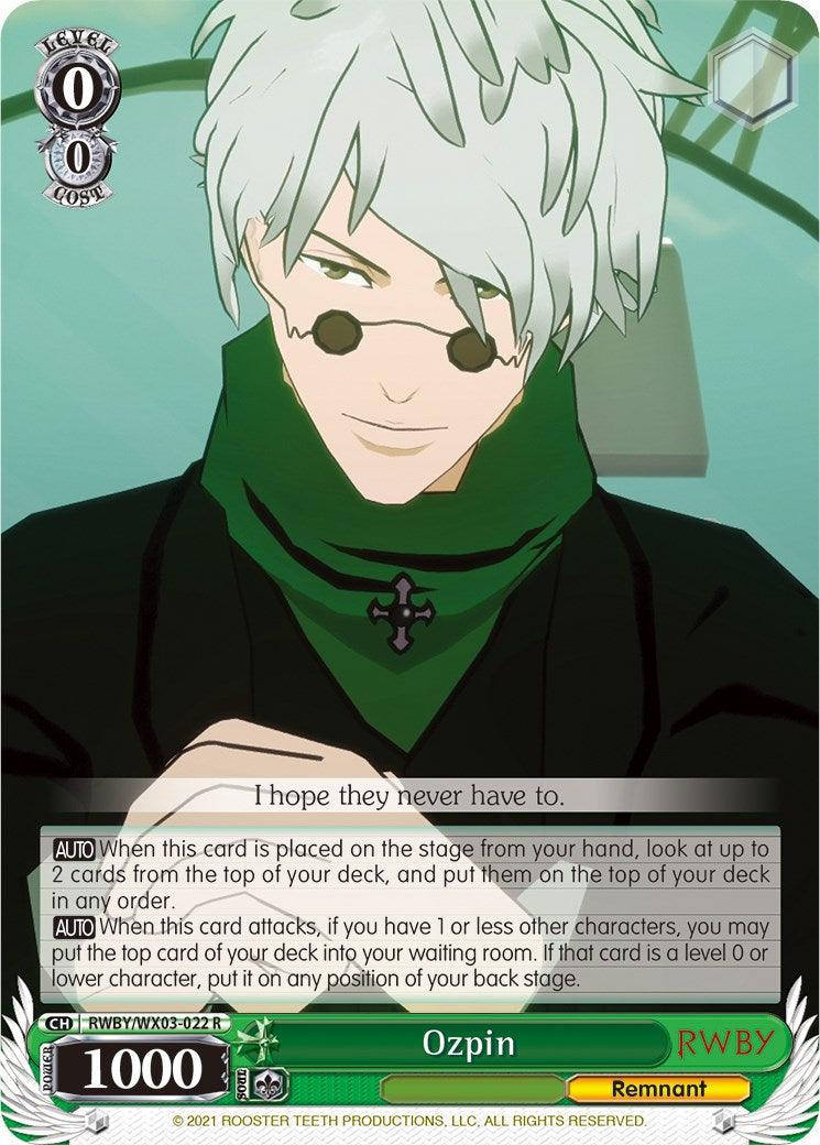 Ozpin (RWBY/WX03-022 R) [RWBY] - POKÉ JEUX