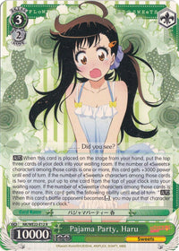 Pajama Party, Haru (NK/WE22-E12) [NISEKOI Extra Booster] - POKÉ JEUX