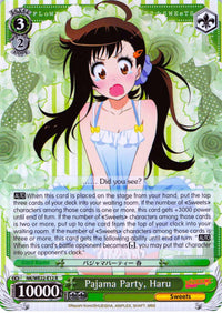Pajama Party, Haru (NK/WE22-E12) (Parallel Foil) [NISEKOI Extra Booster] - POKÉ JEUX