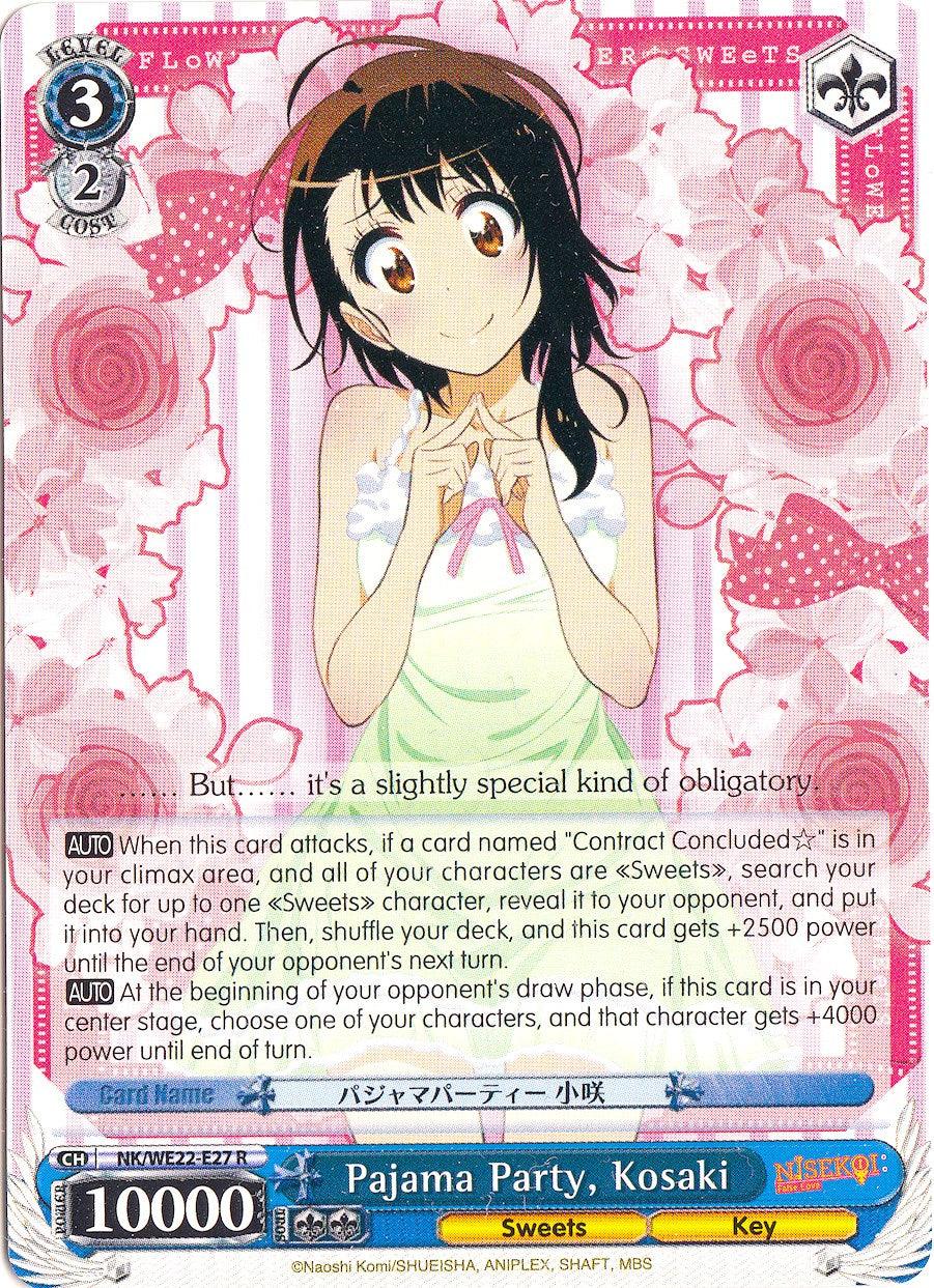 Pajama Party, Kosaki (NK/WE22-E27) [NISEKOI Extra Booster] - POKÉ JEUX