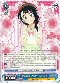 Pajama Party, Kosaki (NK/WE22-E27) [NISEKOI Extra Booster] - POKÉ JEUX