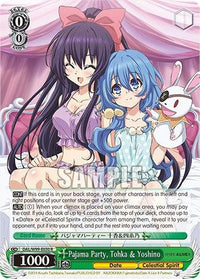 Pajama Party, Tohka & Yoshino [Date A Live Vol.2] - POKÉ JEUX