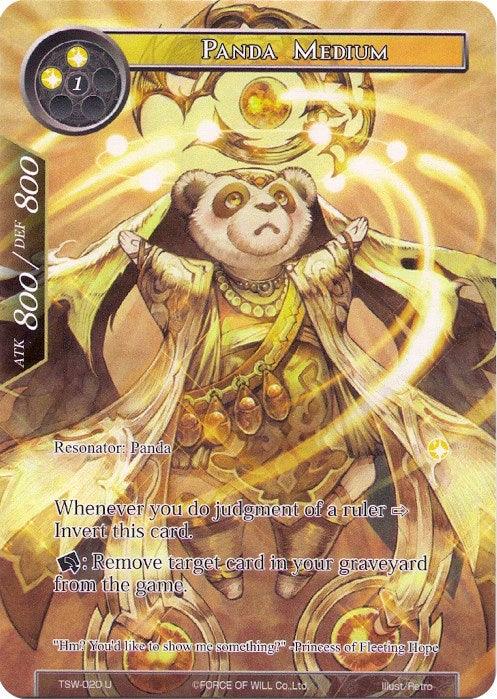 Panda Medium // Possessed Panda (Full Art) (TSW-020) [The Time Spinning Witch] - POKÉ JEUX