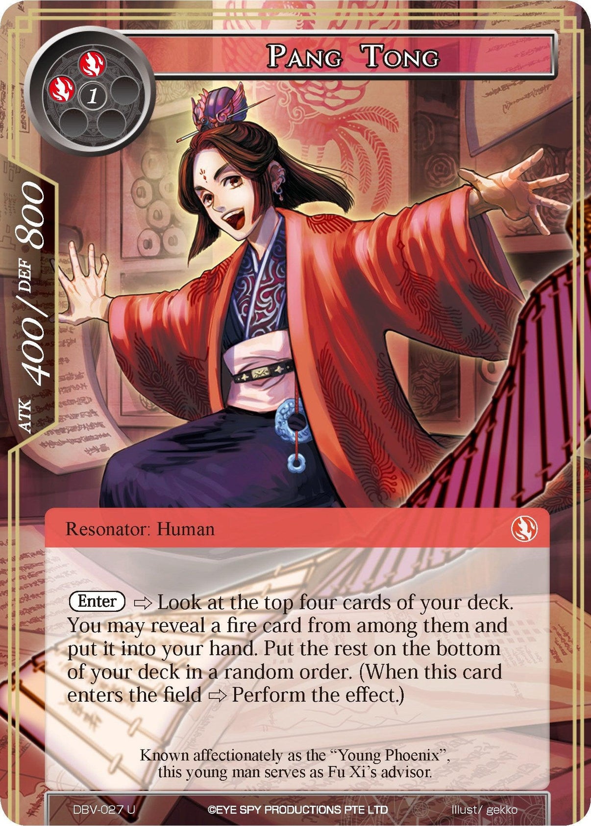 Pang Tong (DBV-027) [The Decisive Battle of Valhalla] - POKÉ JEUX