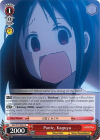 Panic, Kaguya (KGL/S79-E052 R) [Kaguya-sama: Love is War] - POKÉ JEUX
