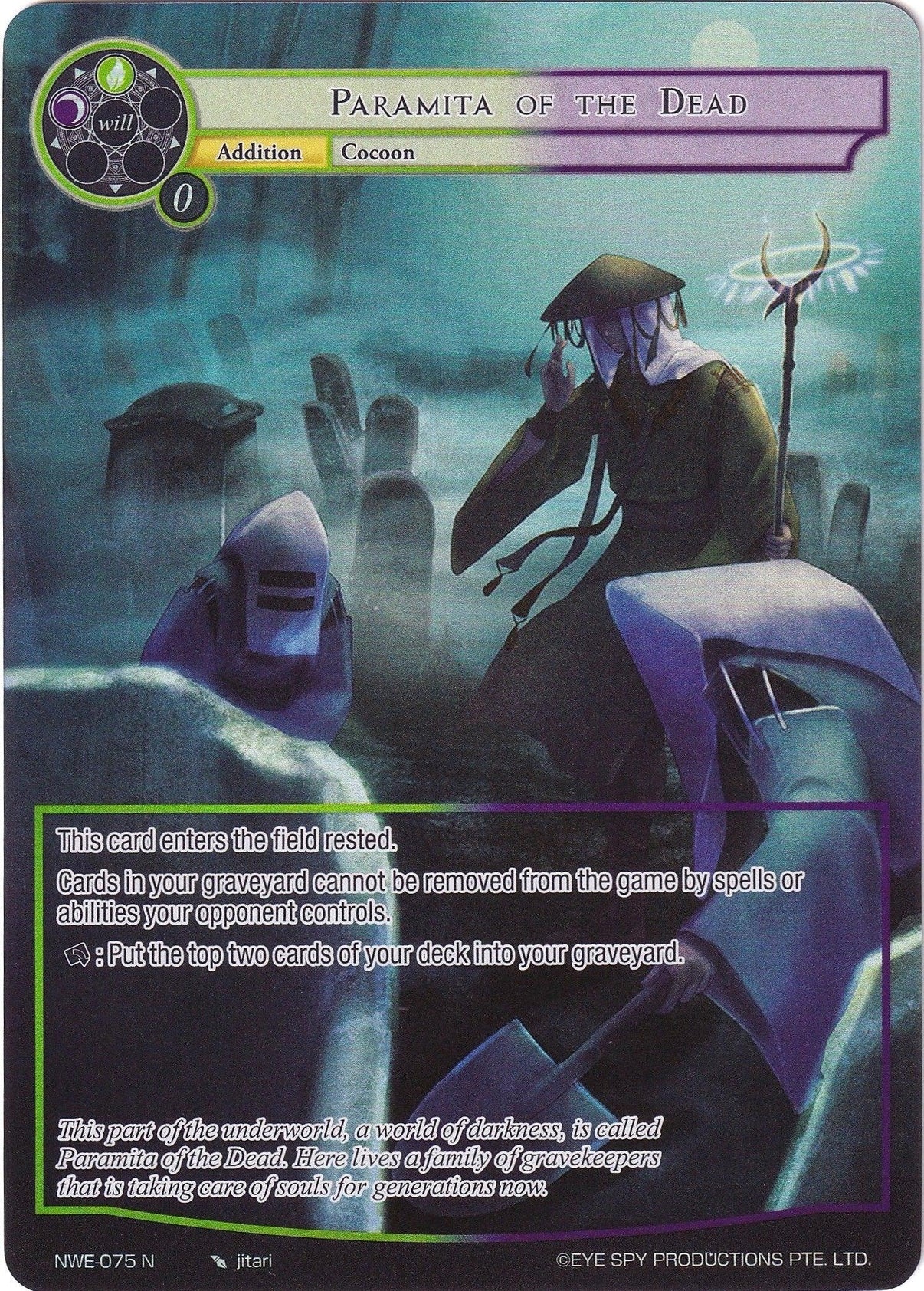 Paramita of the Dead (Full Art) (NWE-075 N) [A New World Emerges] - POKÉ JEUX