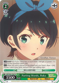Parting Words, Ruka (KNK/W86-TE06 TD) [Rent-A-Girlfriend] - POKÉ JEUX