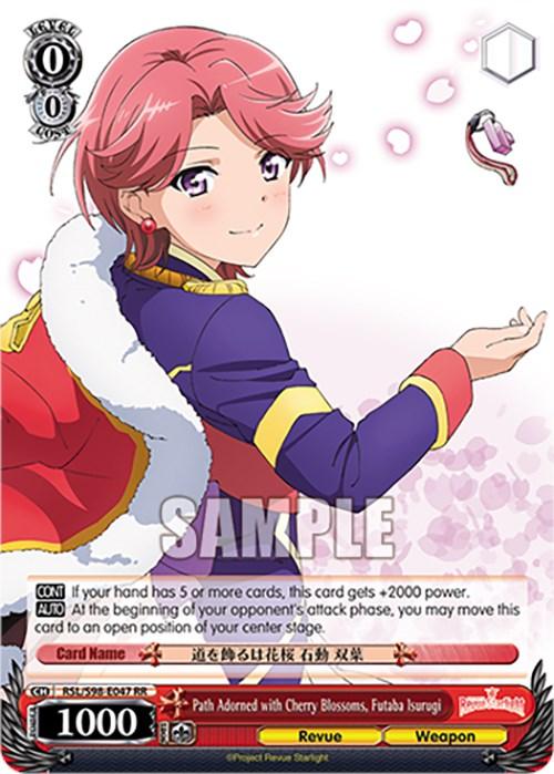Path Adorned with Cherry Blossoms, Futaba Isurugi (RSL/S98-E047 RR) [Revue Starlight The Movie] - POKÉ JEUX