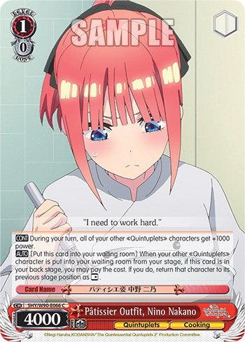 Patissier Outfit, Nino Nakano (5HY/W90-E066 C) [The Quintessential Quintuplets 2] - POKÉ JEUX