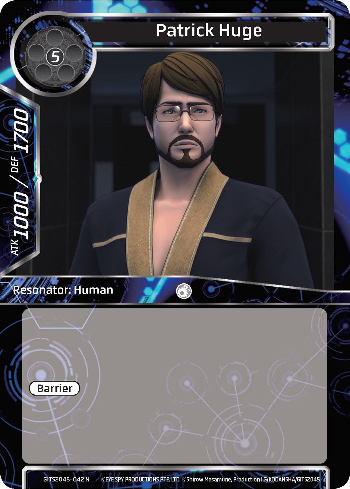 Patrick Huge (GITS2045-042) [Ghost in the Shell SAC_2045] - POKÉ JEUX