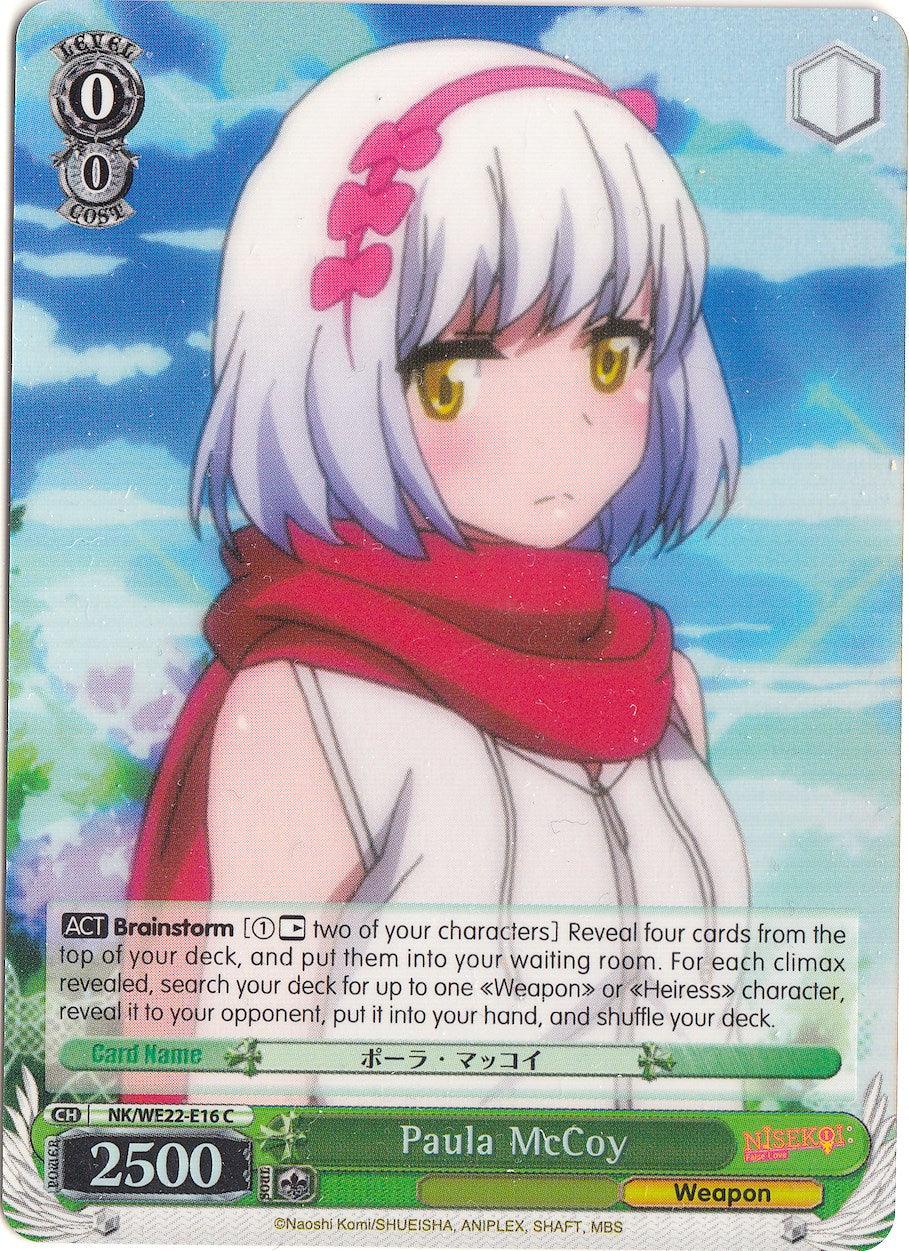 Paula McCoy (NK/WE22-E16) (Parallel Foil) [NISEKOI Extra Booster] - POKÉ JEUX