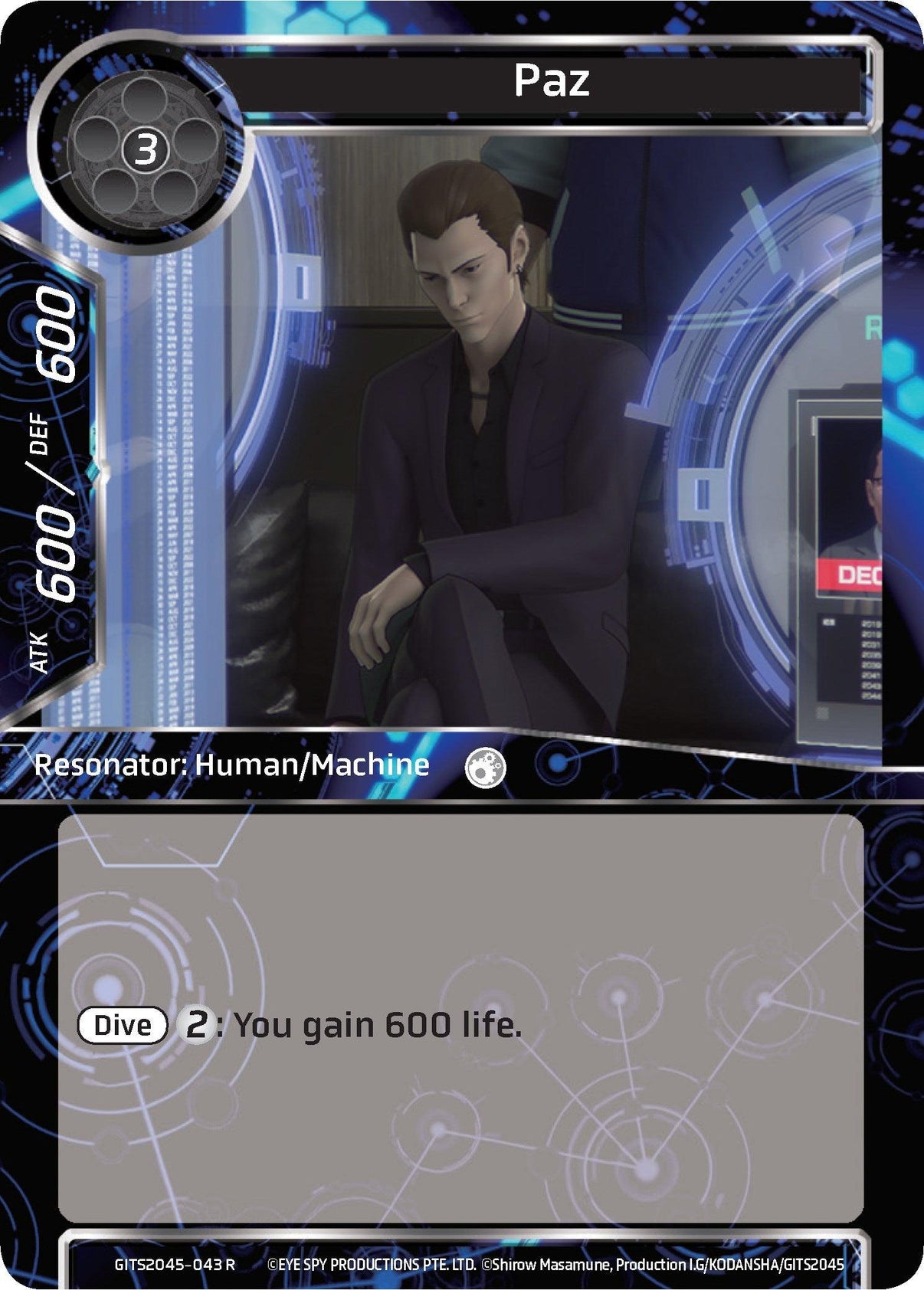 Paz (GITS2045-043) [Ghost in the Shell SAC_2045] - POKÉ JEUX