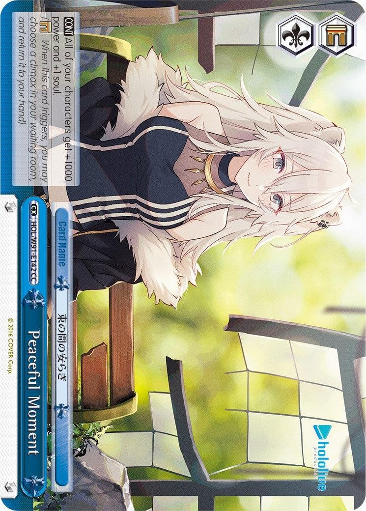 Peaceful Moment (HOL/W91-E142 CC) [hololive production] - POKÉ JEUX