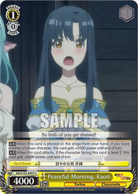 Peaceful Morning, Kaori (ARI/S103-E007 U) [Arifureta: From Commonplace to World's Strongest] - POKÉ JEUX