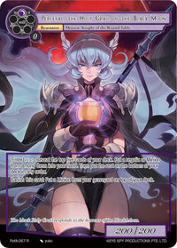 Perceval, the Holy Grail of the Black Moon (Full Art) (PofA-067) [Alice Origin IV: Prologue of Attoractia] - POKÉ JEUX