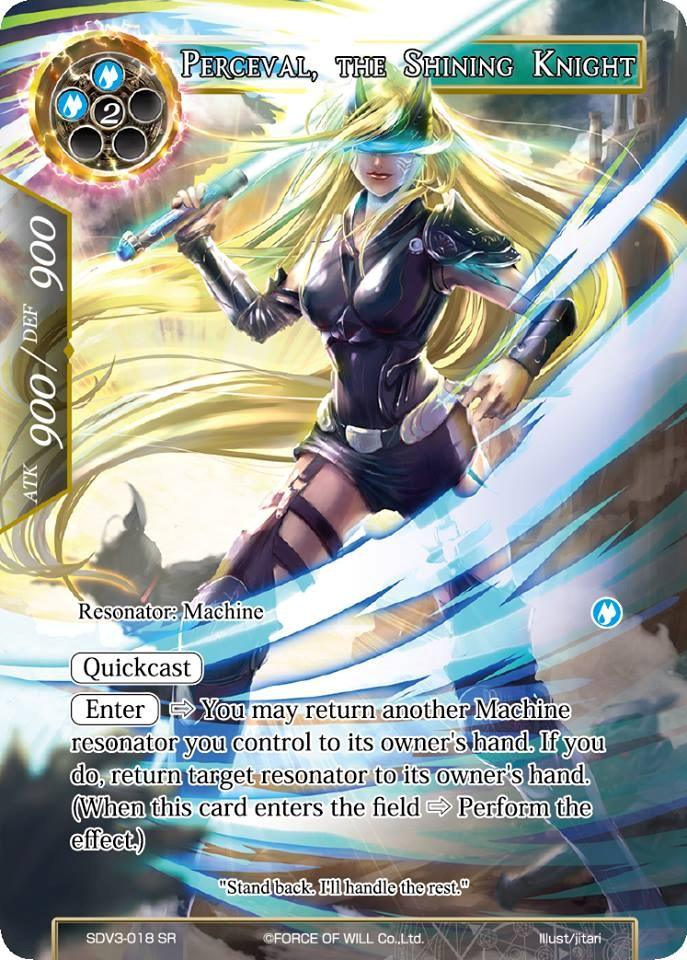 Perceval, the Shining Knight (SDV3-018) [Starter Deck: Valhalla Cluster] - POKÉ JEUX