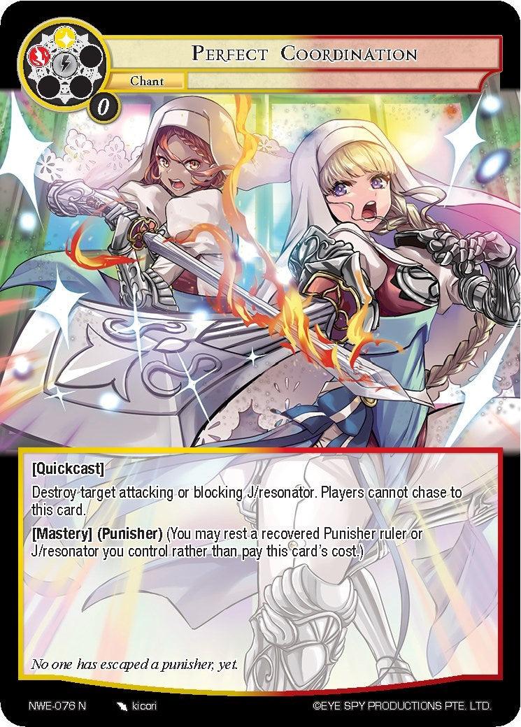 Perfect Coordination (NWE-076 N) [A New World Emerges] - POKÉ JEUX
