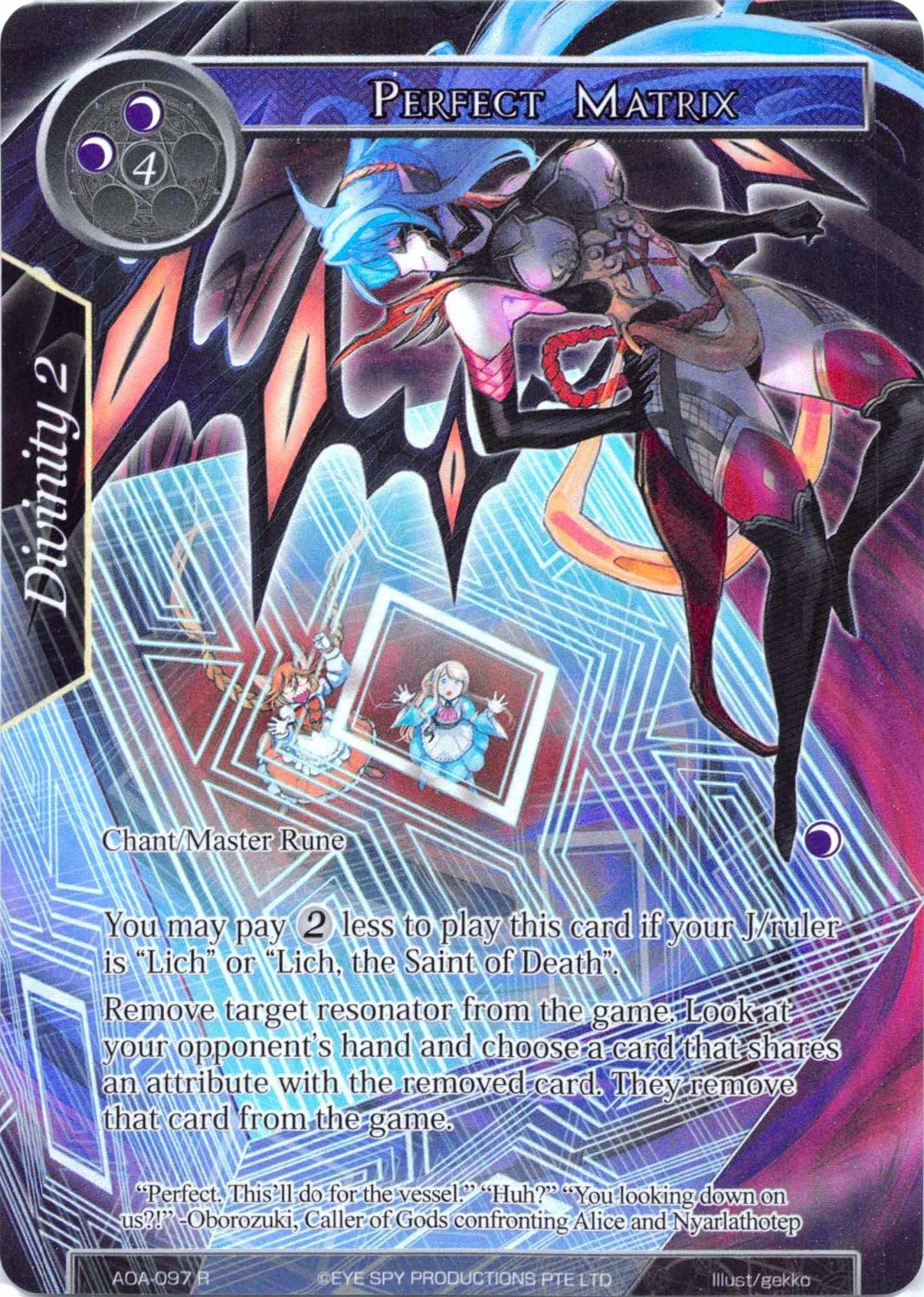 Perfect Matrix (Full Art) (AOA-097) [Awakening of the Ancients] - POKÉ JEUX