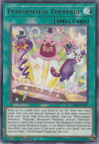 Performapal Popperup [LED6-EN047] Rare - POKÉ JEUX