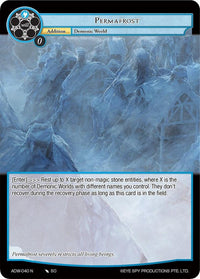 Permafrost (ADW-040) [Assault into the Demonic World] - POKÉ JEUX