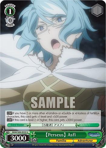 Perseus Asfi (DDM/S88-E035 U) [Is it Wrong to Try to Pick Up Girls in a Dungeon?] - POKÉ JEUX