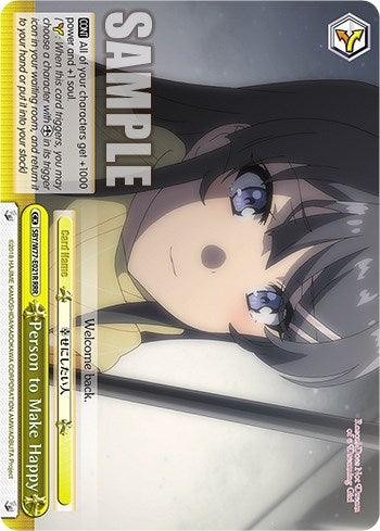 Person to Make Happy (Foil) [Rascal Does Not Dream of a Dreaming Girl] - POKÉ JEUX