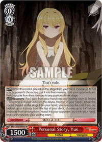 Personal Story, Yue (ARI/S103-E050S SR) [Arifureta: From Commonplace to World's Strongest] - POKÉ JEUX