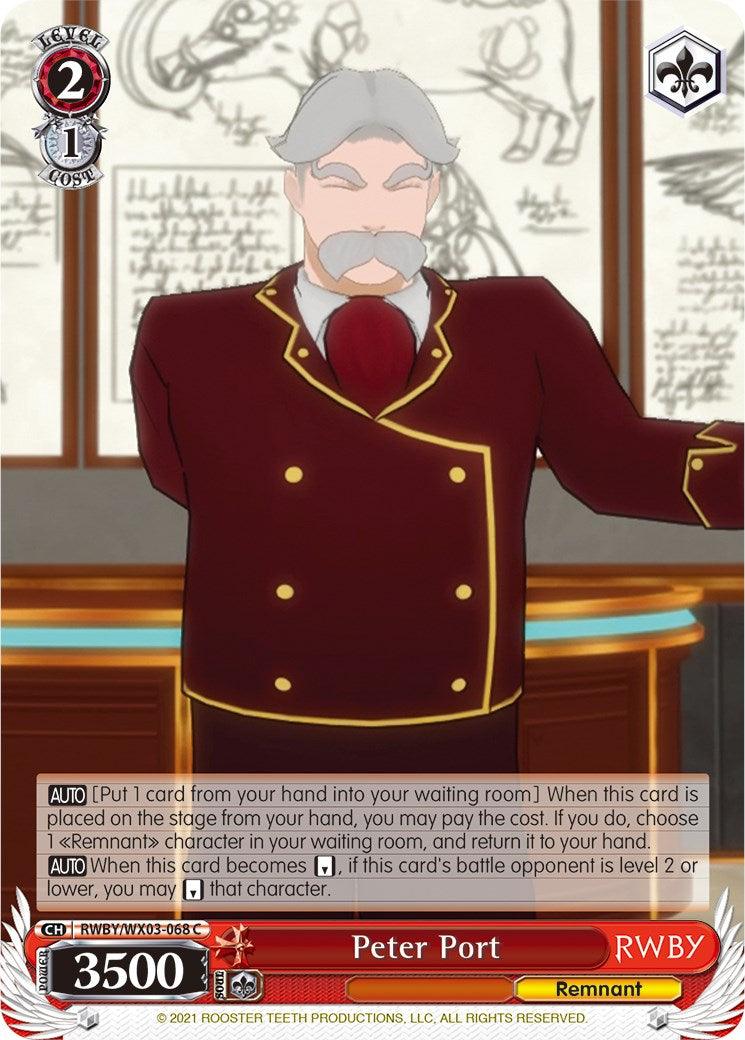Peter Port (RWBY/WX03-068 C) [RWBY] - POKÉ JEUX