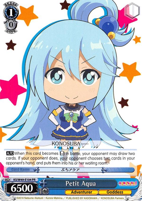 Petit Aqua (KS/W49-E104 PR) [KonoSuba] - POKÉ JEUX