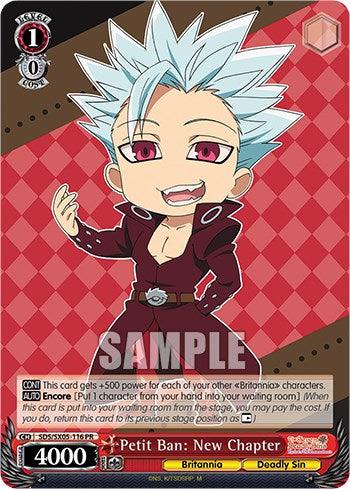 Petit Ban: New Chapter [The Seven Deadly Sins: Revival of The Commandments] - POKÉ JEUX