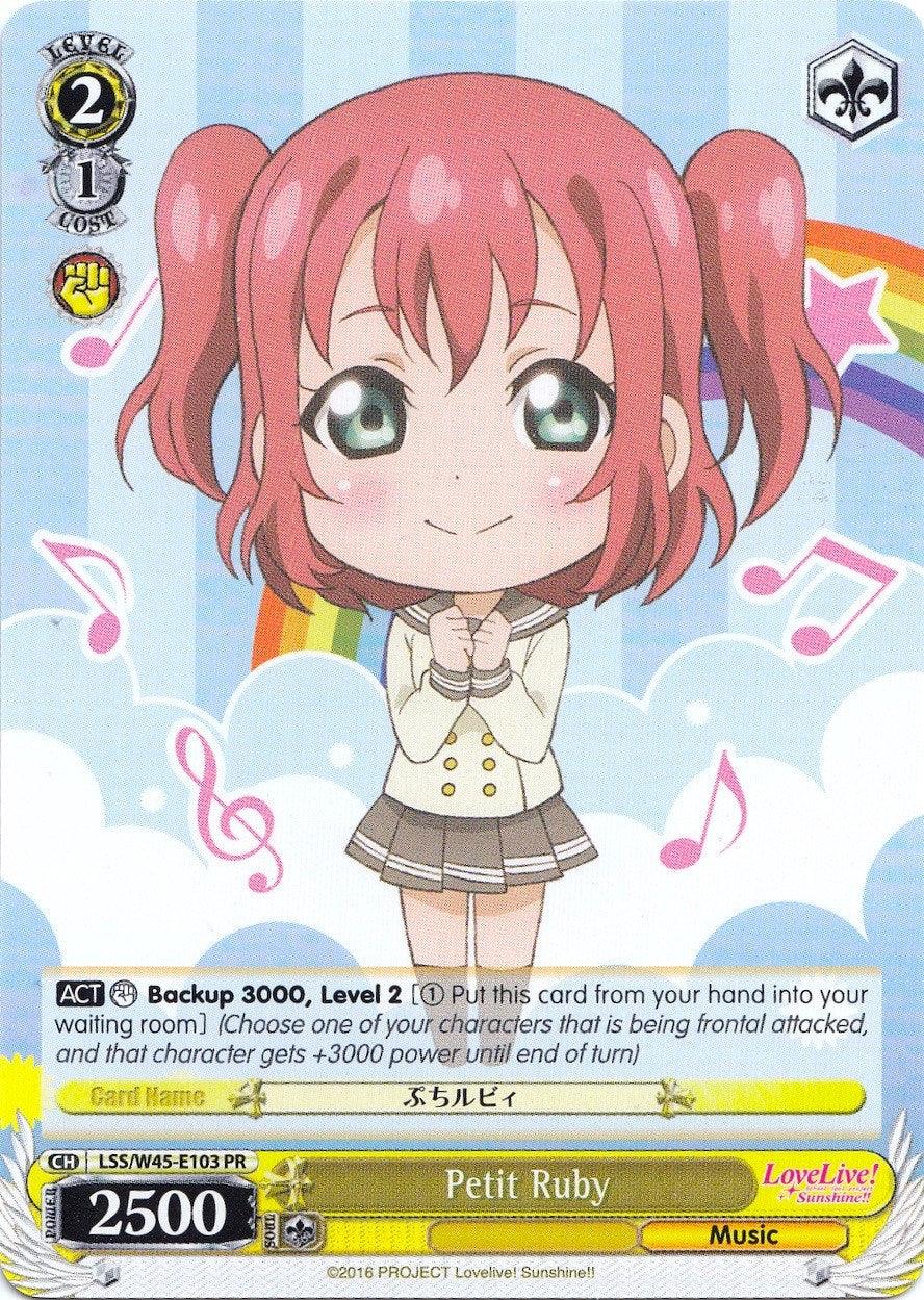 Petit Ruby (LLS/W45-E103 PR) (Promo) [Love Live! Sunshine!!] - POKÉ JEUX