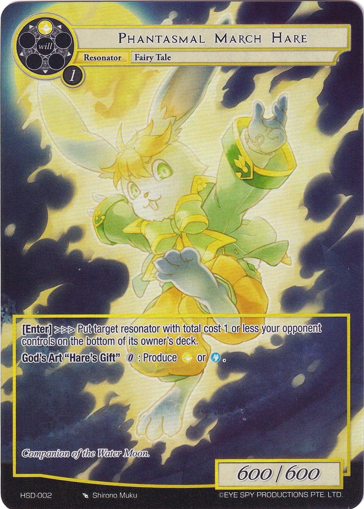 Phantasmal March Hare (Full Art) (HSD-002) [Starter Deck: Hero Cluster] - POKÉ JEUX