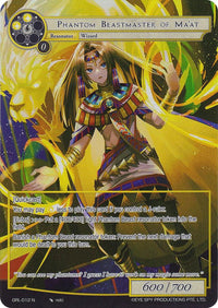 Phantom Beastmaster of Ma'at (Full Art) (GRL-012) [Game of Gods: Reloaded] - POKÉ JEUX