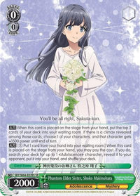 Phantom Elder Sister, Shoko Makinohara (SBY/W64-E029S SR) [Rascal Does Not Dream of Bunny Girl Senpai] - POKÉ JEUX
