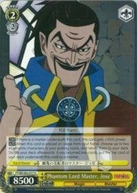 Phantom Lord Master, Jose (FT/EN-S02-017 U) [Fairy Tail ver.E] - POKÉ JEUX