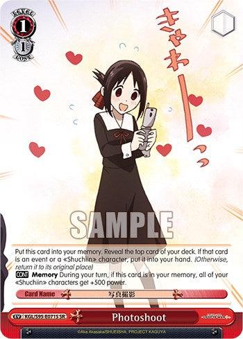 Photoshoot [Kaguya-Sama: Love is War?] - POKÉ JEUX