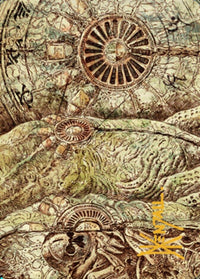 Phyrexian Processor Art Card (Gold-Stamped Signature) [The Brothers' War Art Series] - POKÉ JEUX