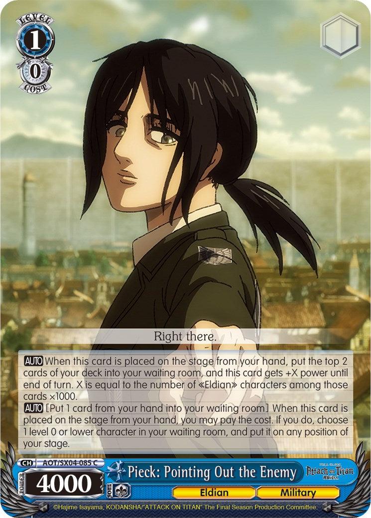Pieck: Pointing Out the Enemy [Attack On Titan: Final Season] - POKÉ JEUX