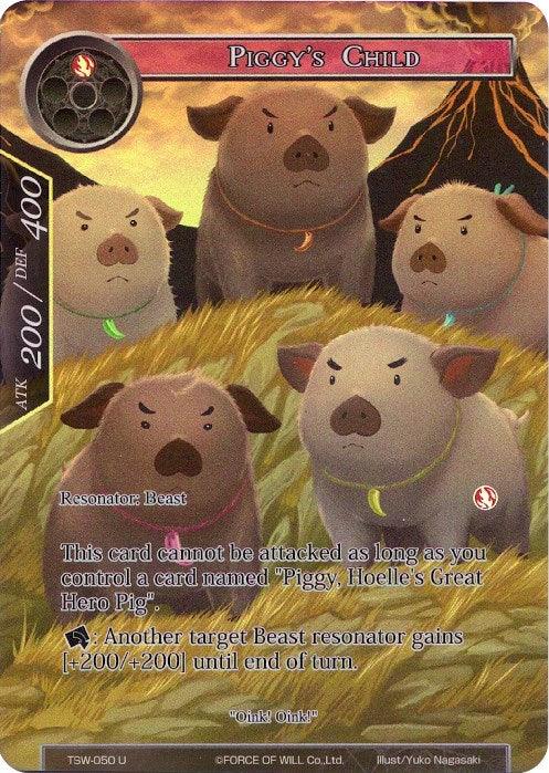Piggy's Child (Full Art) (TSW-050) [The Time Spinning Witch] - POKÉ JEUX